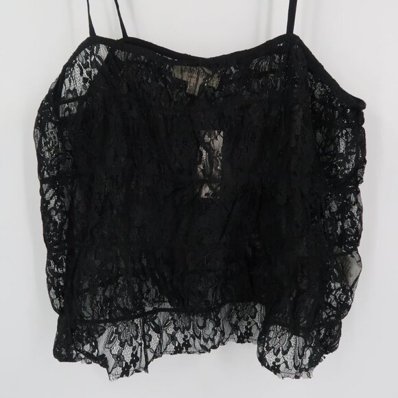 NEW Anthropologie Porridge Lace Black Blouse - Large NWT - Picture 6 of 16